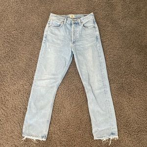 citizens of humanity charlotte crop high rise straight